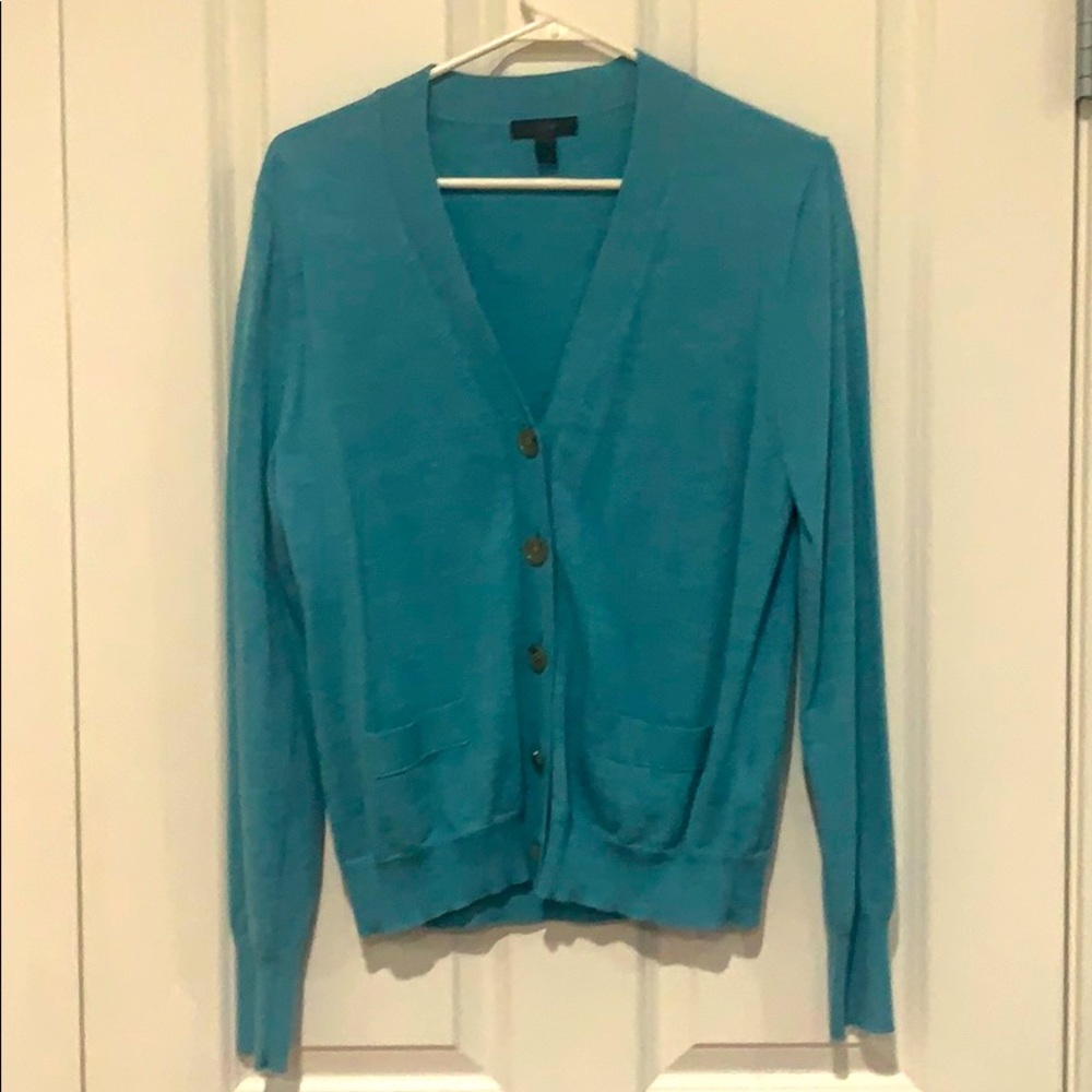 J. Crew V Neck cardigan sweater